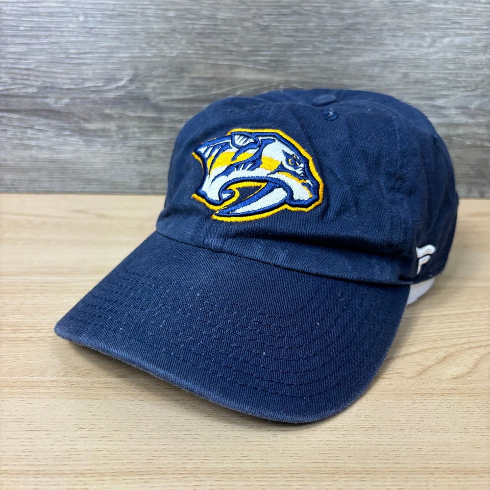 Nashville Predators Hat Cap Strap Back‎ Blue Fanatics Hockey NHL Adjustable